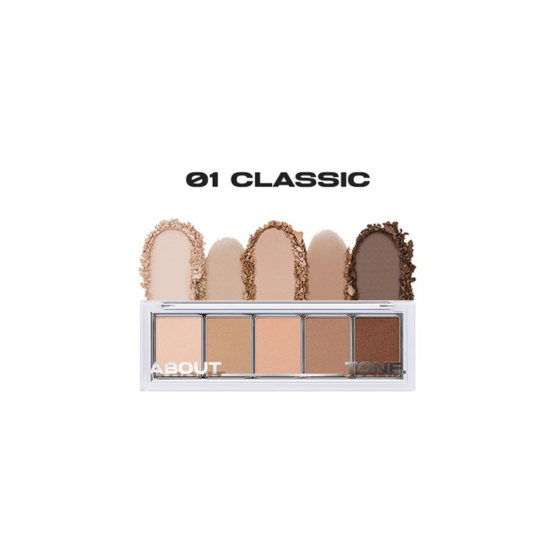 ABOUT TONE Return To Basic Shadow Palette 9g