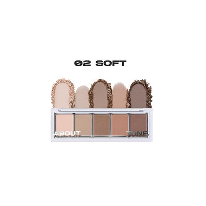 ABOUT TONE Return To Basic Shadow Palette 9g
