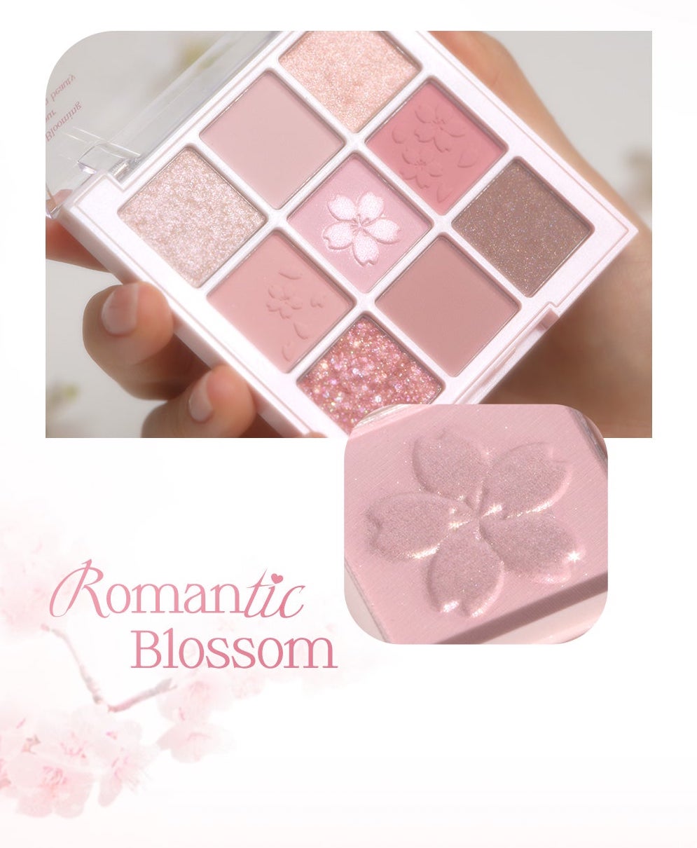 Dasique Romantic Blossom Shadow Palette+ Lip Balm Collection