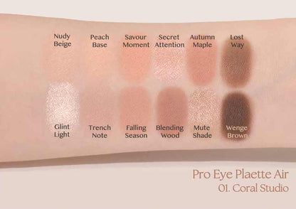 CLIO Pro Eye Palette Air #01 Coral Studio